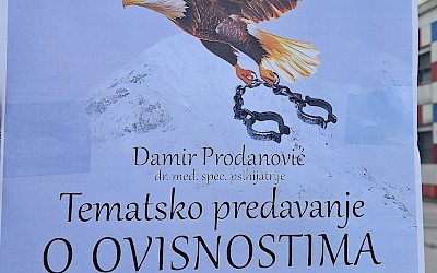 Predavanje ovisnosti u knjižnici Mamutica: Dr. Damir Prodanović