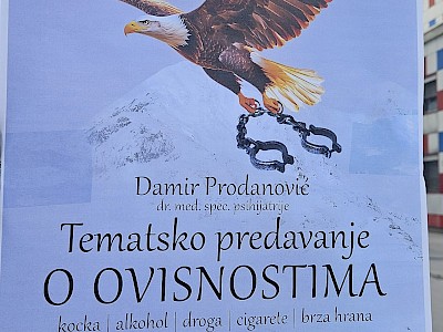 Predavanje ovisnosti u knjižnici Mamutica: Dr. Damir Prodanović
