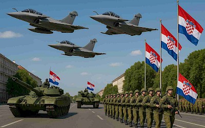 Svečani vojni mimohod u Zagrebu – 31. srpnja 2025.
