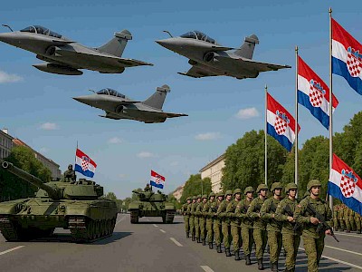 Svečani vojni mimohod u Zagrebu – 31. srpnja 2025.