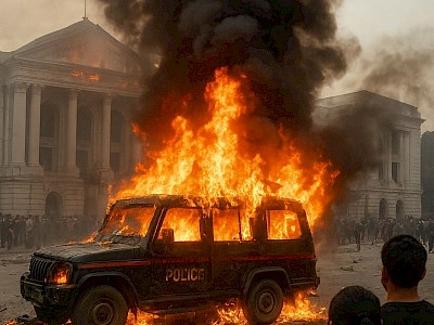 KRIZA U NEPALU: Premijer podnio ostavku nakon  prosvjeda, parlament u plamenu