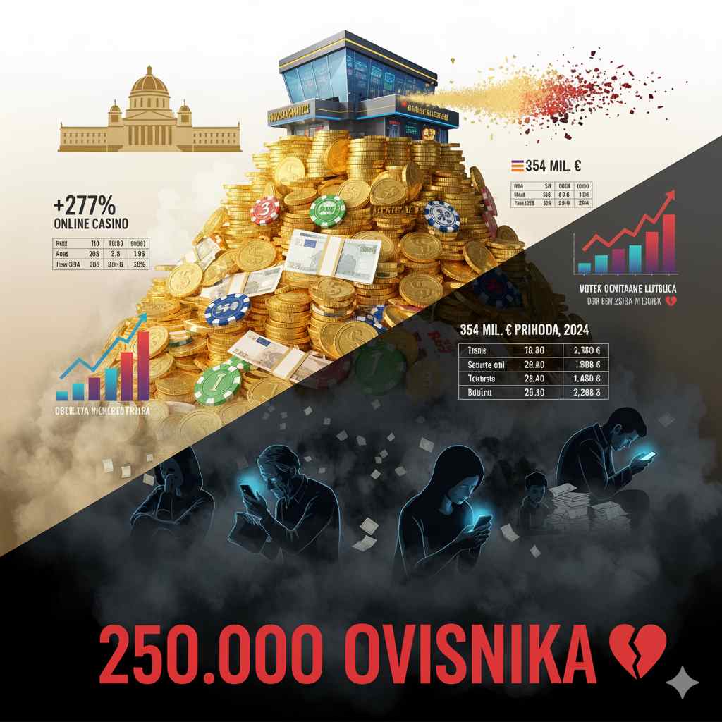Hrvatsko tržište kockanja: Rekordni profiti i pandemija ovisnosti