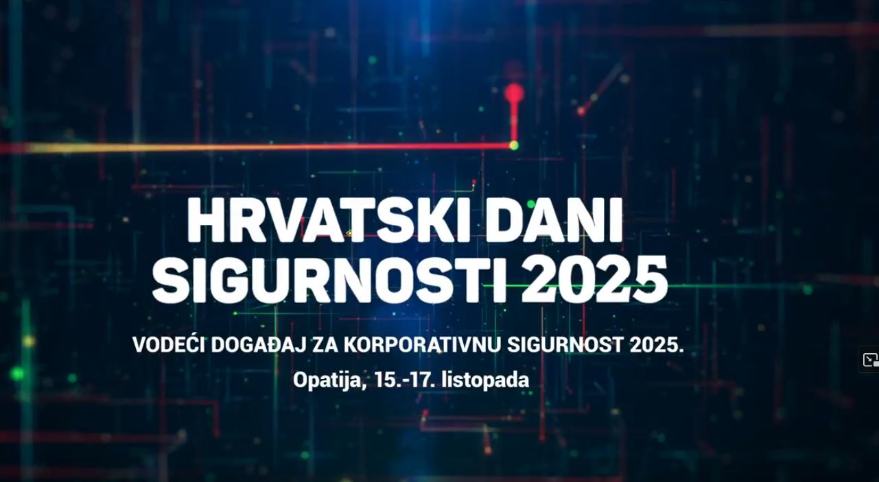 Hrvatski dani sigurnosti 2025. u Opatiji – Otvorene nominacije za najprestižniju nagradu u struci!