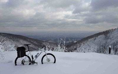 Zima nije prepreka: Biciklom na snježno Sljeme?
