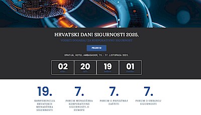 Opatija ponovno postaje središte sigurnosti: Stižu Hrvatski dani sigurnosti 2025!