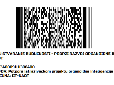 Revolucija na pomolu: Podržite nabavu prvog hrvatskog biološkog računala za istraživanje organoidne inteligencije