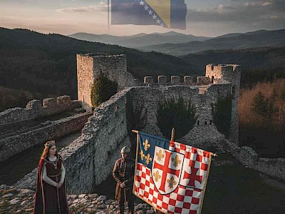 Tisuće "Katarininih nasljednika" na Bobovcu: Poslane snažne poruke mira i zajedništva s drevnog kraljevskog grada