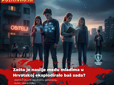 Zašto je nasilje među mladima u Hrvatskoj eksplodiralo baš sada?