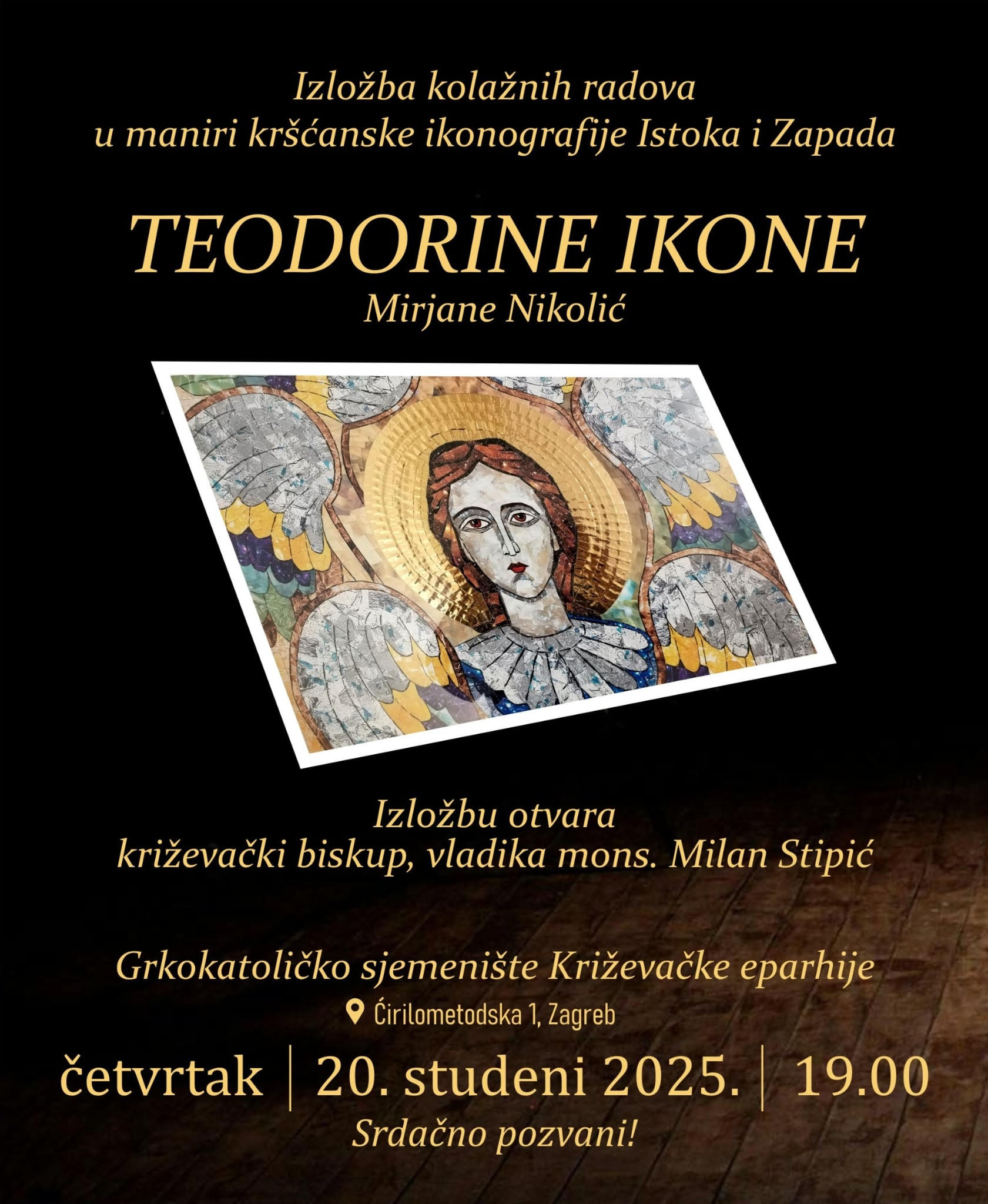 Najava Izložbe: TEODORINE IKONE u Zagrebu