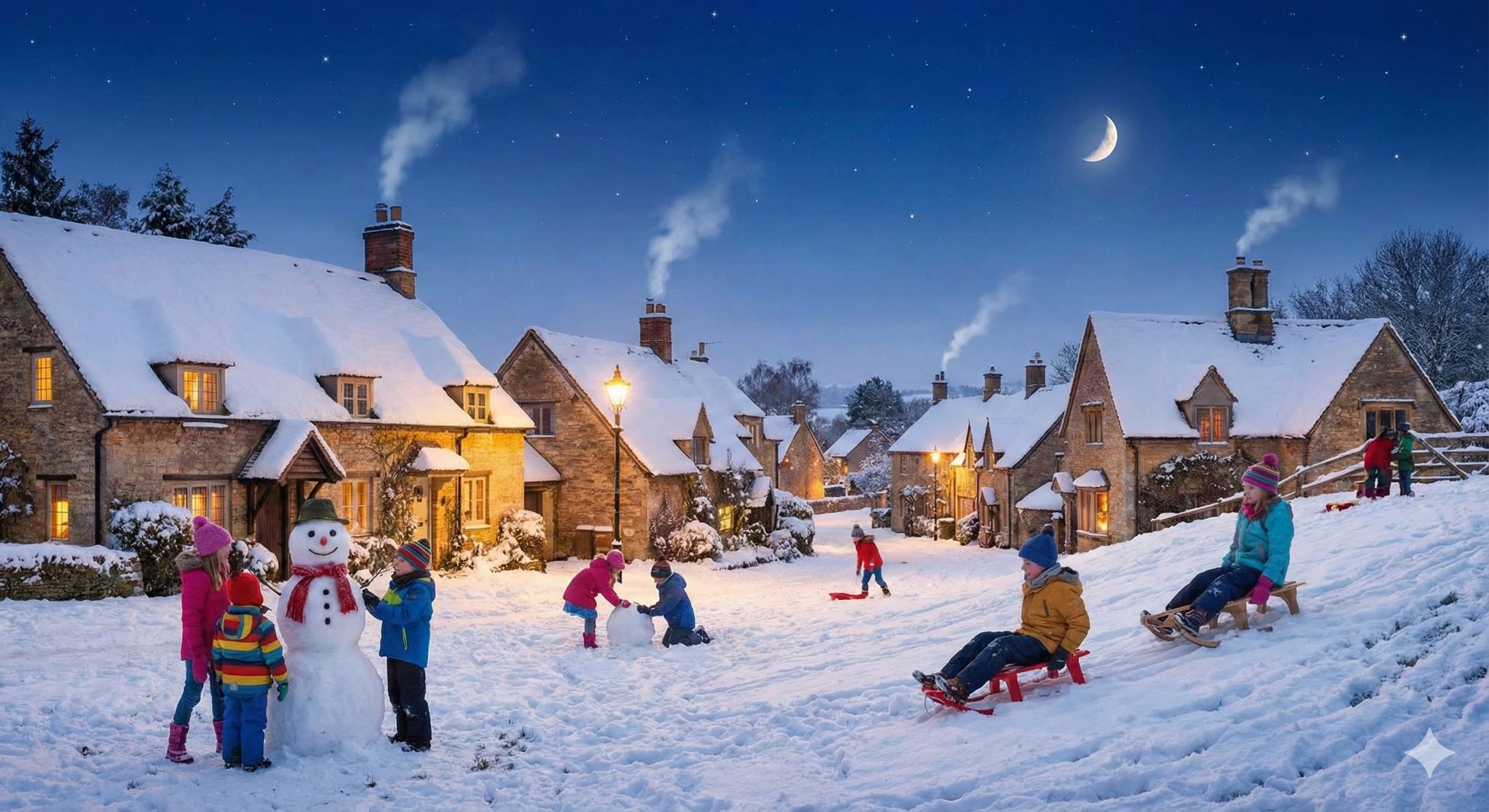 Zima: Doba mira, bjeline i dječje radosti