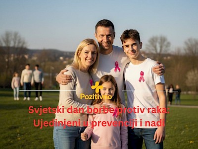 Svjetski dan borbe protiv raka: Ujedinjeni u prevenciji i nadi