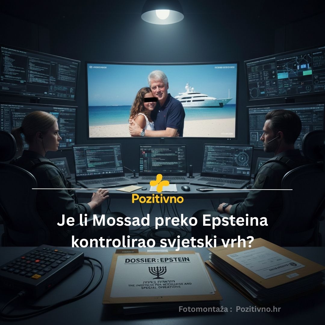 Je li Mossad preko Epsteina kontrolirao svjetski vrh?