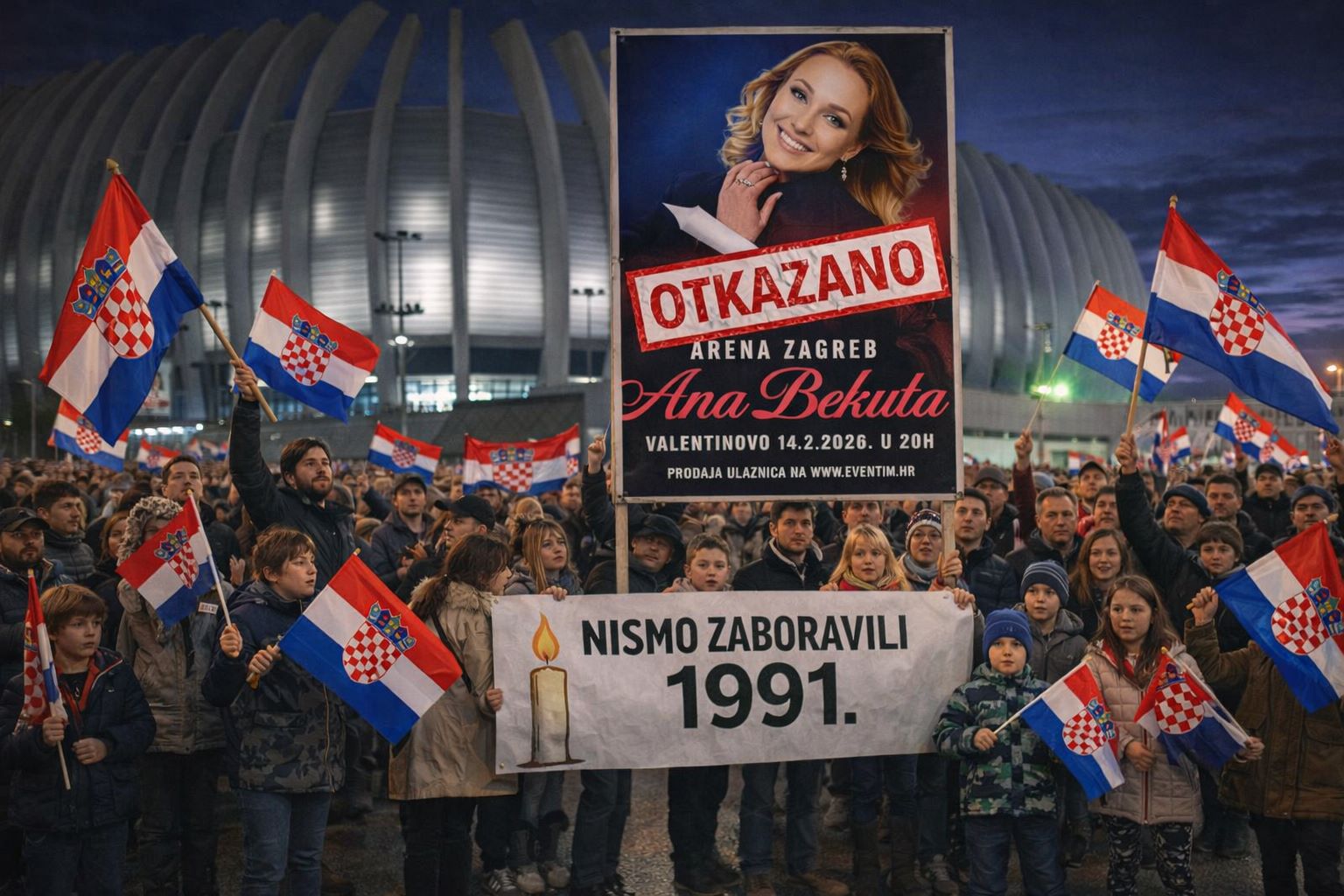 Zašto Ana Bekuta ne bi trebala pjevati u glavnom gradu Hrvatske?