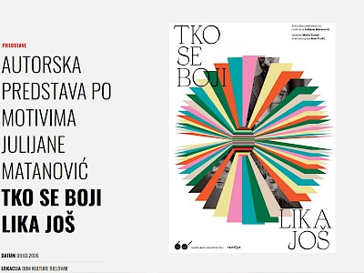 Ne propustite predstavu "Tko se boji lika još"