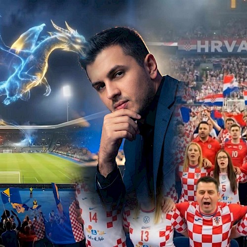 JEDNO SRCE, DVIJE DOMOVINE: Intervju s Mariom Matolićem, glazbenikom koji je napisao navijačke himne za BiH i Hrvatsku