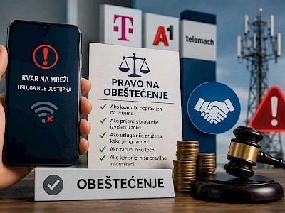 Kasni vam prijenos broja, uključenje interneta ili popravak kvara? Operator vam mora platiti, a malo tko to zna.
