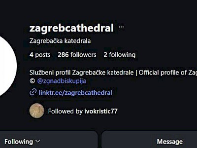 Zagrebačka katedrala krenula na Instagram